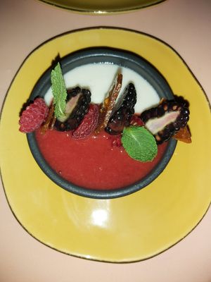 Pannecotta at Bistro Tendresse in Montreal