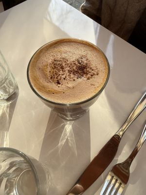 Mocha  at Bistro Tendresse in Montreal