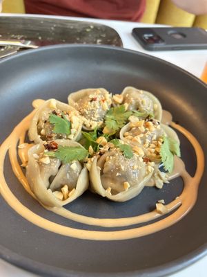 Dumplings were nice!  at Bistro Tendresse in Montreal