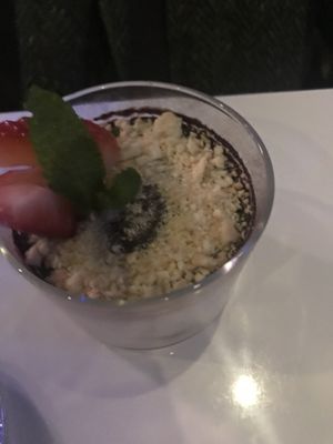 Tiramisu  at Bistro Tendresse in Montreal