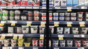 Vegan yogurts  at Better Health Store in Ann Arbor