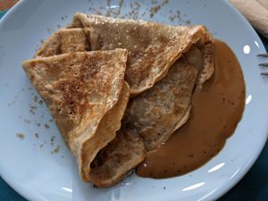 Frixuelo relleno at Mostaza y Media in Gijon