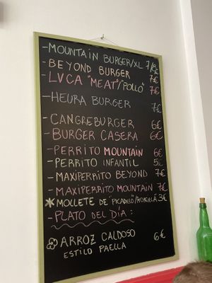 Menú   at Mostaza y Media in Gijon