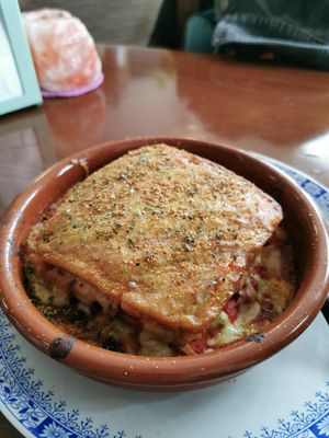 Francesinha at Mostaza y Media in Gijon