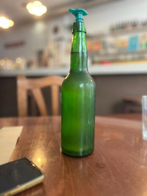 Sidra natural at Mostaza y Media in Gijon