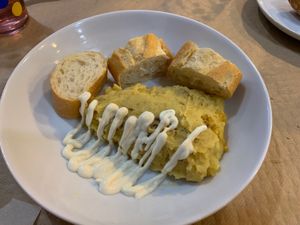 Tortilla de patatas  at Mostaza y Media in Gijon