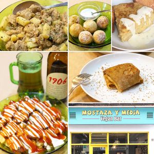 💚 at Mostaza y Media in Gijon