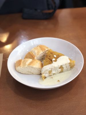 Tortilla vegana  at Mostaza y Media in Gijon