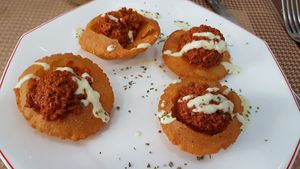 Chorizo tortos at Mostaza y Media in Gijon