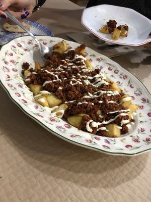 Picadillo con Patatas  at Mostaza y Media in Gijon