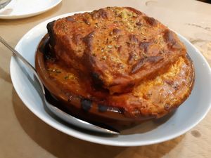 Francesinha at Mostaza y Media in Gijon