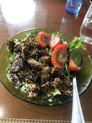 Ensalada cesar, de muerte ! at Mostaza y Media in Gijon