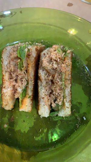 Cangre sandwich at Mostaza y Media in Gijon