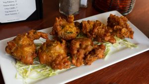 Vegetable Pakora at Little India in Lakewood