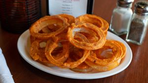 Onion Bhaji at Little India in Lakewood