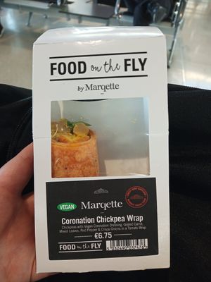 I had already eaten half of the wrap, so only half is in the photo at DUB - Marquette - T1 in Swords