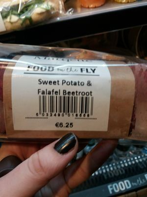 Falafel wrap at DUB - Marquette - T1 in Swords