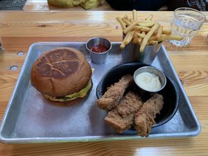 Beyond Burger at Dirty Vegan in Stockholm