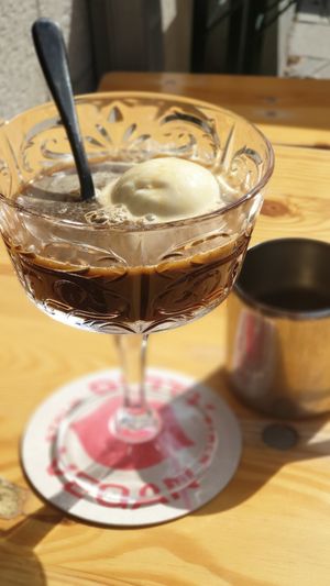 Affogato Espresso at Dirty Vegan in Stockholm