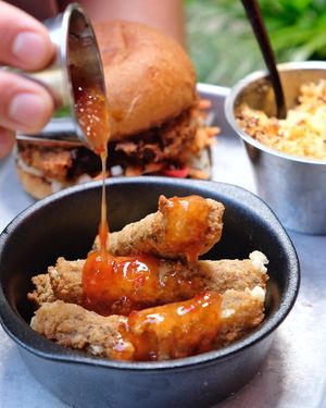 Cheez Sticks at Dirty Vegan in Stockholm