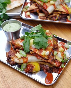 Two Cheez Quesadilla at Dirty Vegan in Stockholm