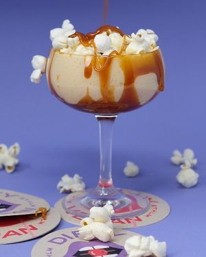 Salted Caramel Thickshake at Dirty Vegan in Stockholm