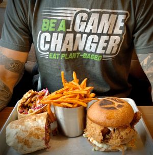 Amazing food! 😋 at Dirty Vegan in Stockholm