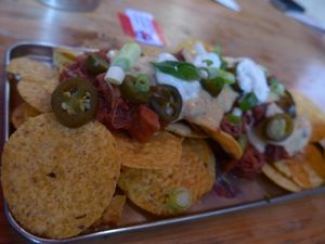 Nachos at Dirty Vegan in Stockholm