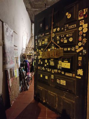 Entrance at Casa da Horta in Porto