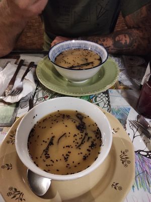 Miso Soup at Casa da Horta in Porto