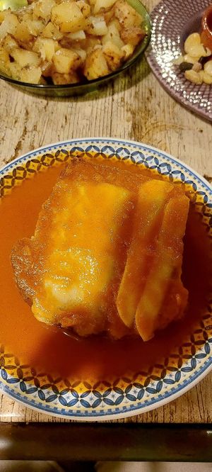 Francesinha vegan at Casa da Horta in Porto