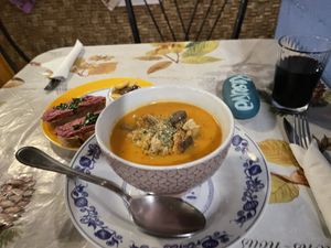 Sopa deliciosa  at Casa da Horta in Porto