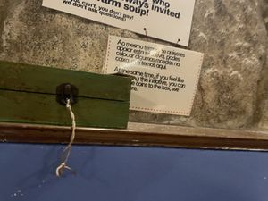 I love this! Read the sign   at Casa da Horta in Porto