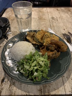 Main dish   at Casa da Horta in Porto