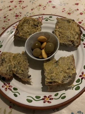 Starter bread and some spread?  at Casa da Horta in Porto