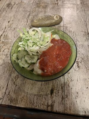 Gnocchi salad   at Casa da Horta in Porto