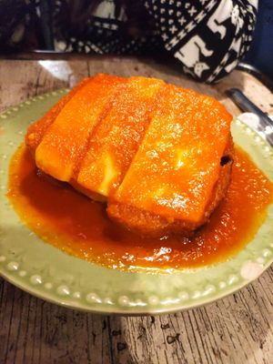 Francesinha at Casa da Horta in Porto