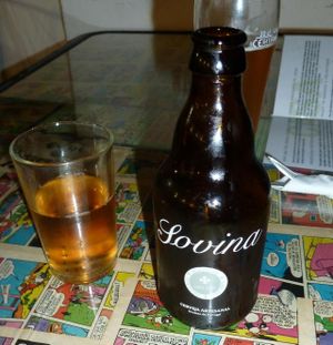 Local Sovina Beer at Casa da Horta in Porto