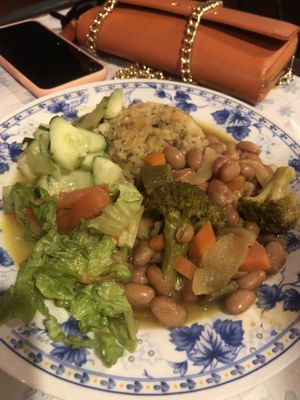 Caril de feijão com arroz   at Casa da Horta in Porto