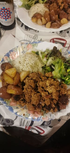 Dish of the day at Casa da Horta in Porto