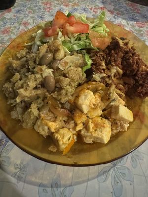 Not quite sure what to call this. Mixed plate?   at Casa da Horta in Porto