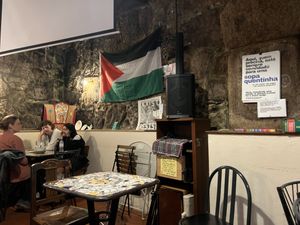 Inside   at Casa da Horta in Porto