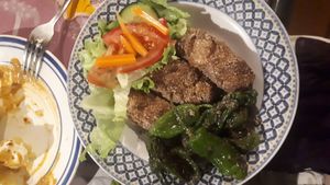 croquetas and pimientos del piquillo at Casa da Horta in Porto