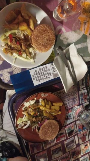 Burguer night at Casa da Horta in Porto