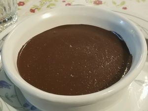 chocolate vegan cream  at Casa da Horta in Porto
