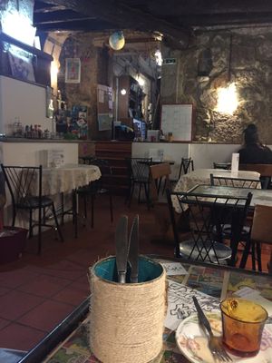 Interior shot at Casa da Horta in Porto