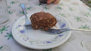 Lazy cake at Casa da Horta in Porto