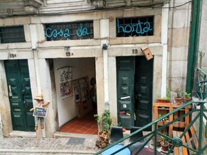 Entrance at Casa da Horta in Porto