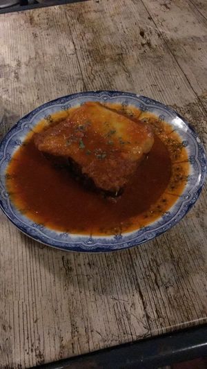 Francesinha at Casa da Horta in Porto