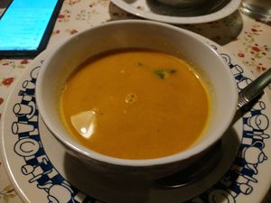 Sopa del día at Casa da Horta in Porto